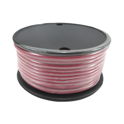 Rollo de cable garado marino calibre 12 en color rojo de 250 pies (76.2 m).