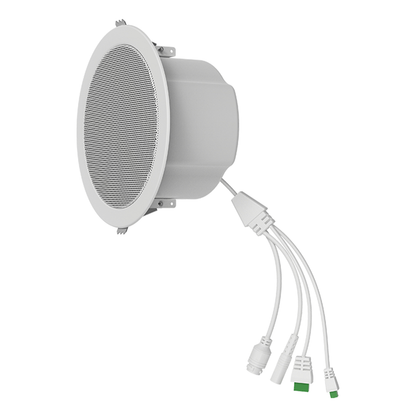 Altavoz de techo para voceo y paging, 2 líneas SIP, potencia de hasta 10W,  alimentación vía PoE