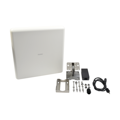 Punto de Acceso WiFi, PTP y PTMP Doble Banda Simultanea, Ideal Para Industria 4.0, Hasta 1.7 Km de Cobertura WiFi, Antena Sectorial MIMO 8x8 Integrada de 100° de Apertura en 2.4 GHz, MIMO 2x2 Conectorizado en 5 GHz.