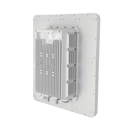 Punto de Acceso WiFi, PTP y PTMP Doble Banda Simultanea, Ideal Para Industria 4.0, Hasta 1.7 Km de Cobertura WiFi, Antena Sectorial MIMO 8x8 Integrada de 100° de Apertura en 2.4 GHz, MIMO 2x2 Conectorizado en 5 GHz.