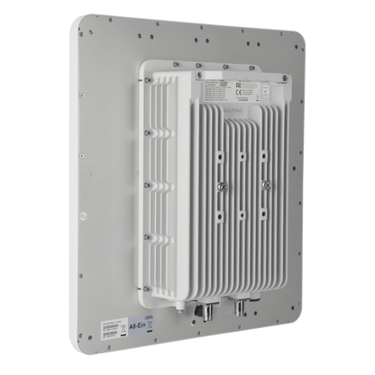 Punto de Acceso WiFi, PTP y PTMP Doble Banda Simultanea, Ideal Para Industria 4.0, Hasta 1.7 Km de Cobertura WiFi, Antena Sectorial MIMO 8x8 Integrada de 100° de Apertura en 2.4 GHz, MIMO 2x2 Conectorizado en 5 GHz.