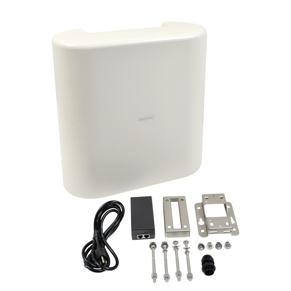 Estación Base Super Cobertura WiFi 360º Hasta 1 km, MIMO 8x8, IP67, 1167 Mbps, Doble Banda