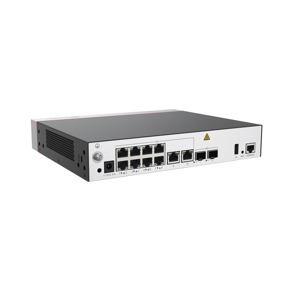 Controladora de Puntos de Acceso / 10 puertos 10/100/1000 Mbps / 2 puertos 10GE SFP+ / Hotspot 2.0 / Roaming Capa 2 y 3 / Rendimiento 10 Gbps / Soporta 256 APs / Hasta 2048 Clientes