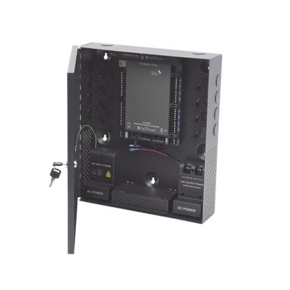 Controlador de acceso para 4 lectoras / Expandible a 56 Lectoras / Compatible con Sistema de Elevadores / 100,000 Usuarios