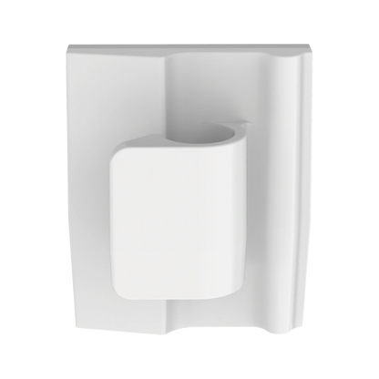 Clip de Nylon 6.6 con Adhesivo, Para Cables de Hasta 15.8 mm de Diámetro, Uso Interior, Color Natural, Paquete de 100pz