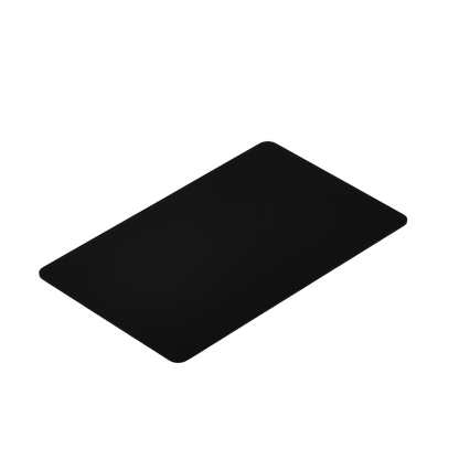 Tarjeta NFC / Tipo ISO Card / Imprimible / Frecuencia 13.56 Mhz/ CHIP NXP 215/ Color negro Brilloso