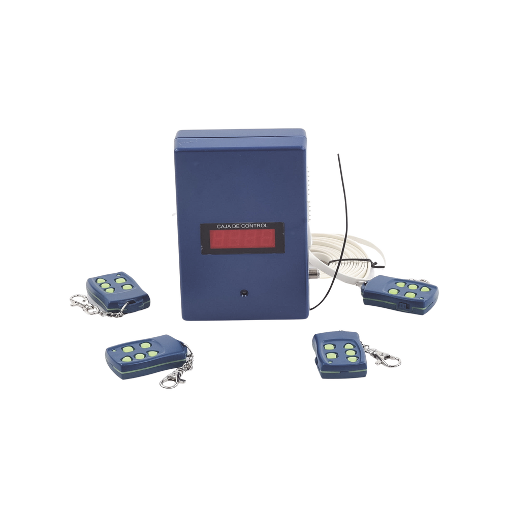 Receptor Inalambrico Universal Administrable por Software, Hasta 1600 controles de usuarios, compatible con Barreras y Motores de puertas