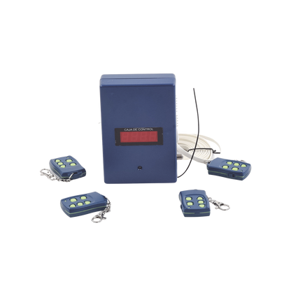 Receptor Inalambrico Universal Administrable por Software, Hasta 1600 controles de usuarios, compatible con Barreras y Motores de puertas