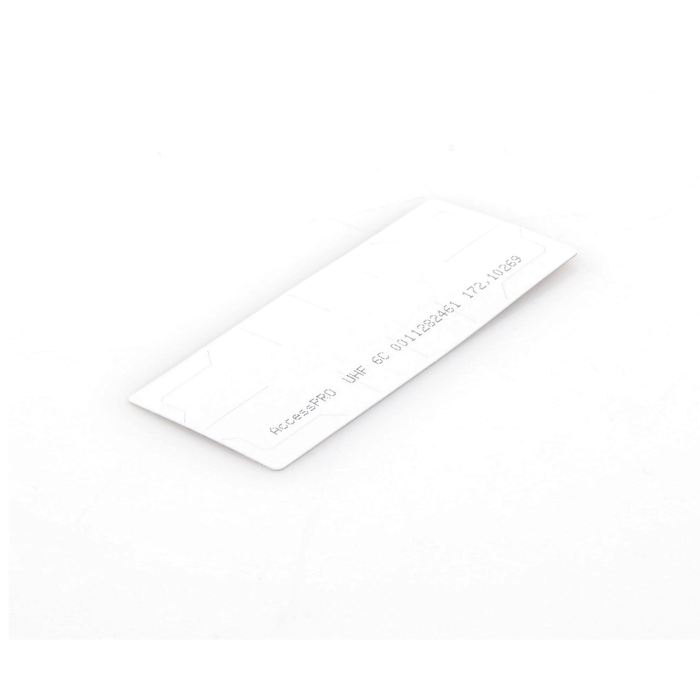 UHF TAG Adherible para Parabrisas EPC GEN 2 - Compatible con PRO12RF/PRO6RF