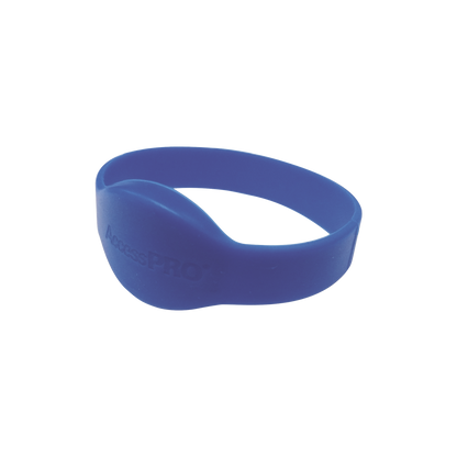 Brazalete de PROXIMIDAD  125 Khz (TIPO EM), 65 mm de Diametro, color  azul