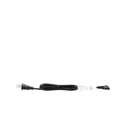 Cable de Alimentación Eléctrica para 120-240 Vca / 1 Metro (3.28 Pies) / 2 Clavijas Tipo Americano / Conector en Forma Tipo L