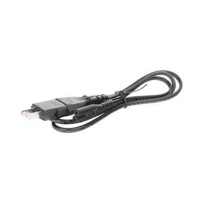 Cable de Corriente Bifásico Conector Tipo 8 (1 Metro (3.28 Pies))