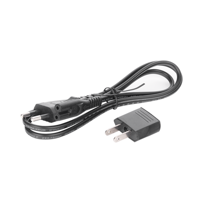 Cable de Corriente Bifásico Conector Tipo 8 (1 Metro (3.28 Pies))