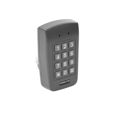 Teclado autónomo para 500 usuarios con lector de proximidad integrado