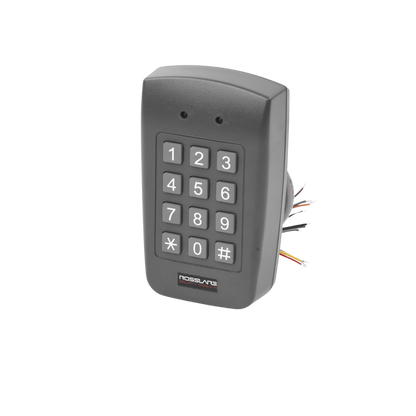 Teclado autónomo para 500 usuarios con lector de proximidad integrado