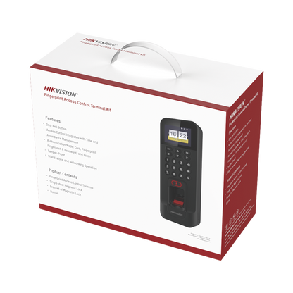Kit de control de acceso de 2 lectoras IP, 30,000 usuarios, última generación