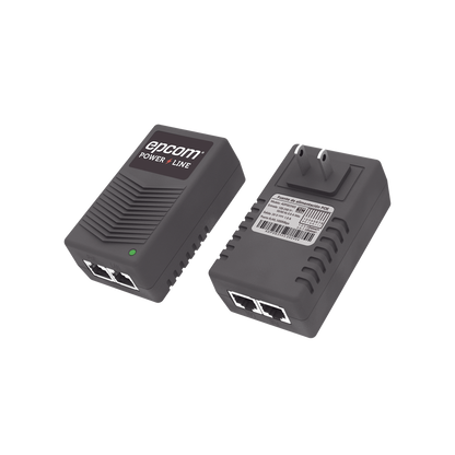 Adaptador de pared / Inyector PoE / 24 Vcc / 1 A / Controlado por chip IC / Protección contra OV, OC, SC, UV/  Fácil de instalar