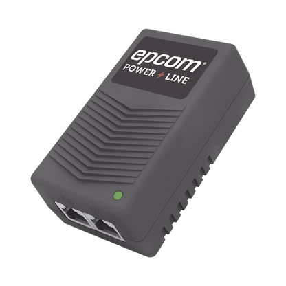 Adaptador de pared / Inyector PoE / 24 Vcc / 1 A / Controlado por chip IC / Protección contra OV, OC, SC, UV/  Fácil de instalar