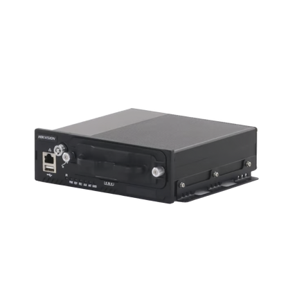 DVR Móvil 1080p (2 Megapixel) / 4 Canales TURBO / Sensor G / Compatible IA / Soporta 2 HDD / Alarmas I/O / Salida de Video / Incluye 1 SSD de 1 TB
