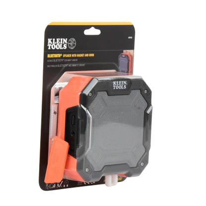 Bocina Portátil BLUETOOTH® con Imán y Gancho para Colgarse. Permite Altavoz Manos Libres con Micrófono Incorporado.