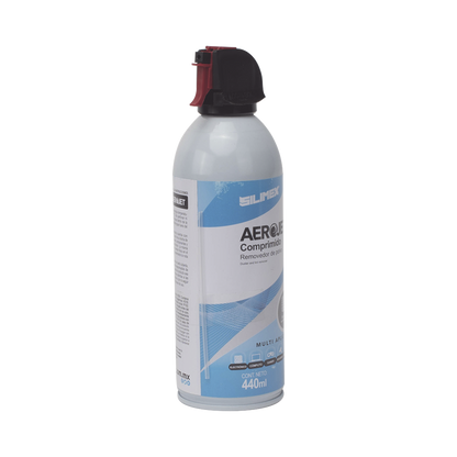 Removedor de Polvo y Residuos (Aire Comprimido) para Limpieza de Equipos Electrónicos, 440 ml