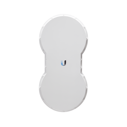 Radio de Backhaul de alta capacidad full duplex, tecnología airFiber hasta 1.2 Gbps, 5 GHz (5470 - 5950 MHz) con antena integrada de 23 dBi