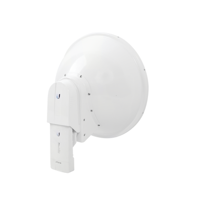Antena Direccional airFiber X, ideal para enlaces Punto a Punto (PtP), frecuencia 5 GHz (5.1 - 5.9 GHz) de 23 dBi slant 45