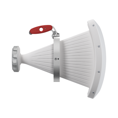Antena Sectorial Asimétrica de 90° 4900 - 7125 MHz, 15 dBi con soporte mejorado, listas para TwisPort sin pérdida