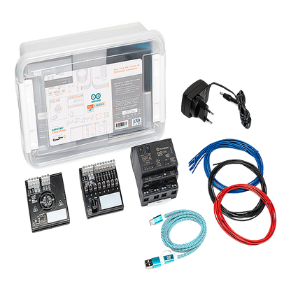 PLC Industrial Arduino Opta / Micro PLC IoT / Dual-core STM32H747XI / 8 Entradas Analógicas-Digitales / 4 Relés 10A / Ethernet + RS485 + WiFi-BLE / Programación Arduino + IEC-61131-3 / IP20