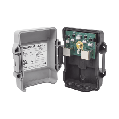 Protector PoE Exterior Gigabit / Tecnología Híbrida SASD+GDT / 100W PoE++ / RJ45 Blindado / IP65 / Enlaces Inalámbricos