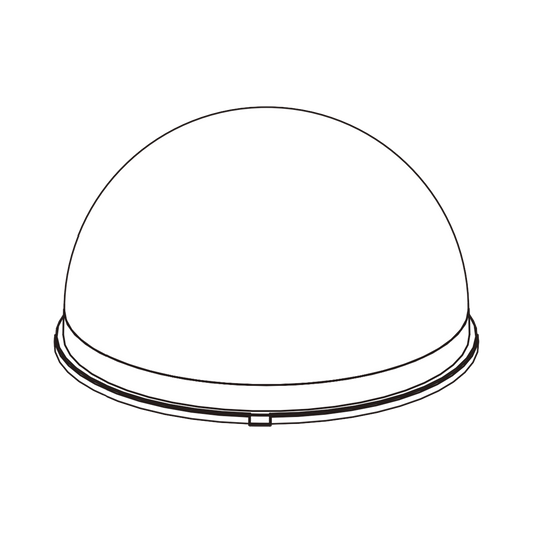 CARCASA CON BURBUJA SUPERERIOR P/CAMARA SNF-8010V