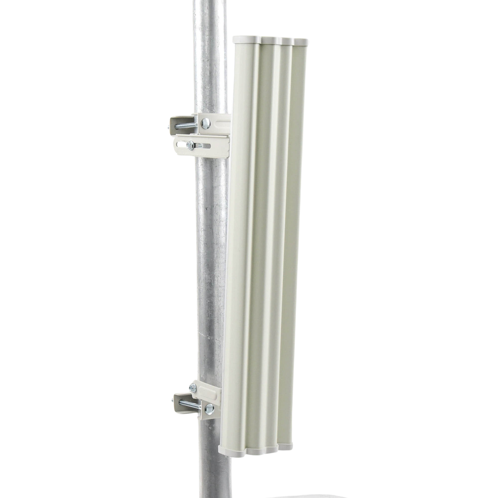 Antena sectorial para radio estaciones base airMAX de 90 grados de cobertura horizontal, 5 GHz (5.15-5.85 GHz) de 20 dBi