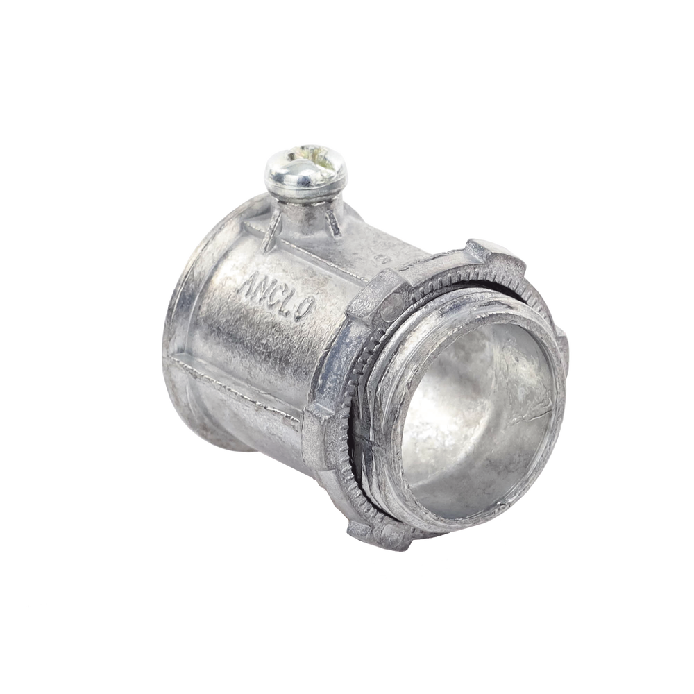 Conector de 3/4" para Tubo Pared Delgada con Tornillos Opresores.
