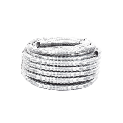 Tubo Flexible galvanizado de 1"  (25 mm) Rollo con 30 mts