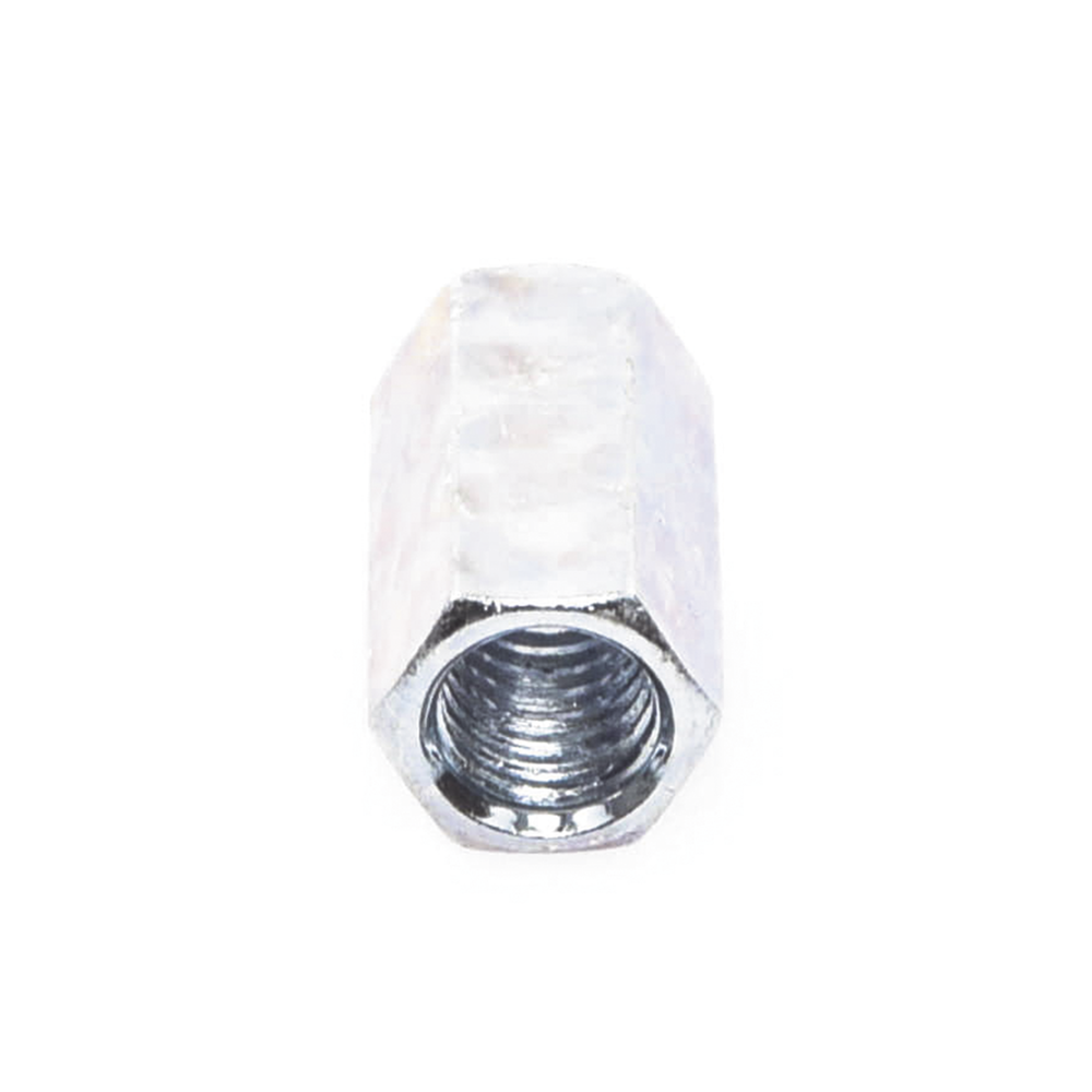 Cople hexagonal roscado cuerda máquina galvanizado d 9.5 mm (3/8")