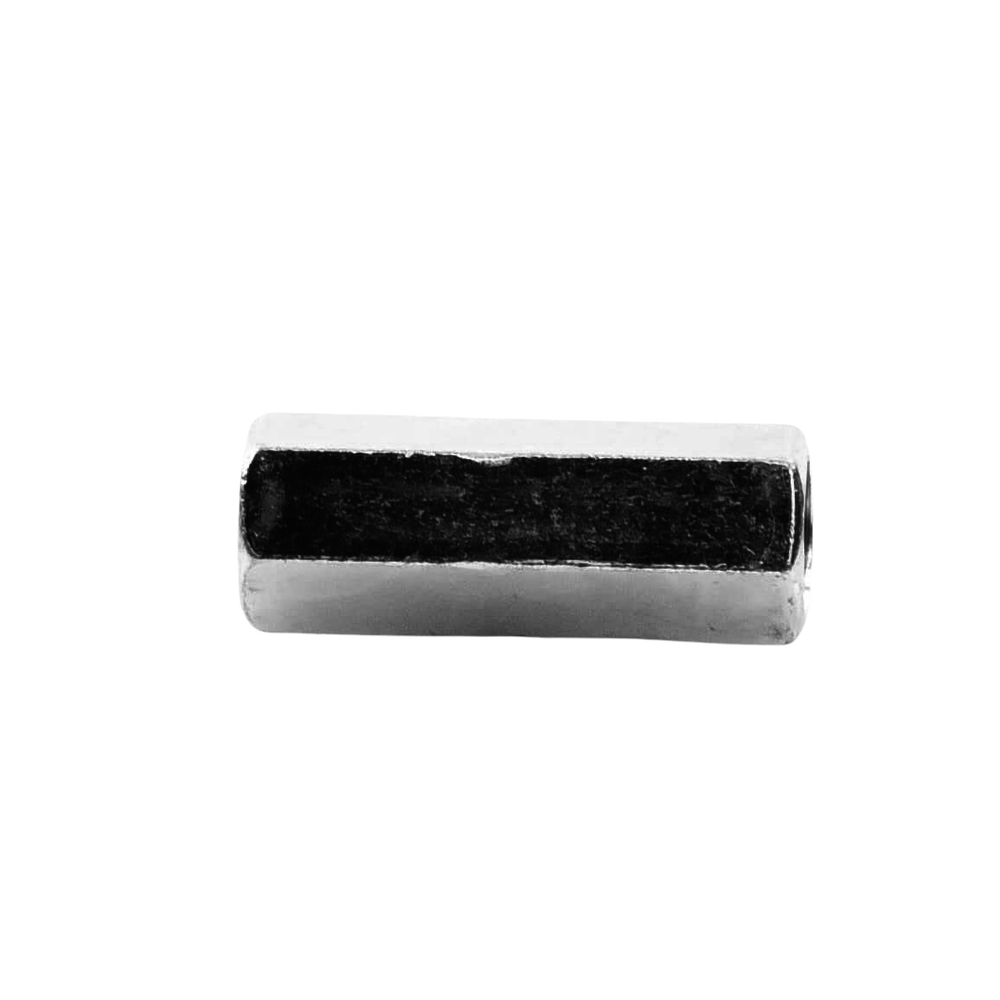Cople hexagonal roscado cuerda máquina galvanizado de 15.9 mm (5/8")