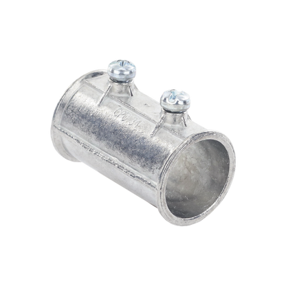 Cople de 3/4" para Tubo Pared Delgada con Tornillos Opresores.