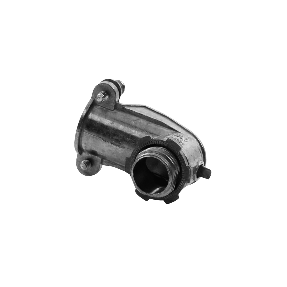 Conector curvo para tubo flexible 1/2"  (13 mm)