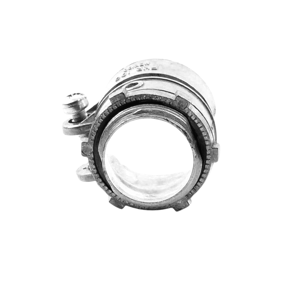 Conector recto para tubo flexible de 1" (25 mm).