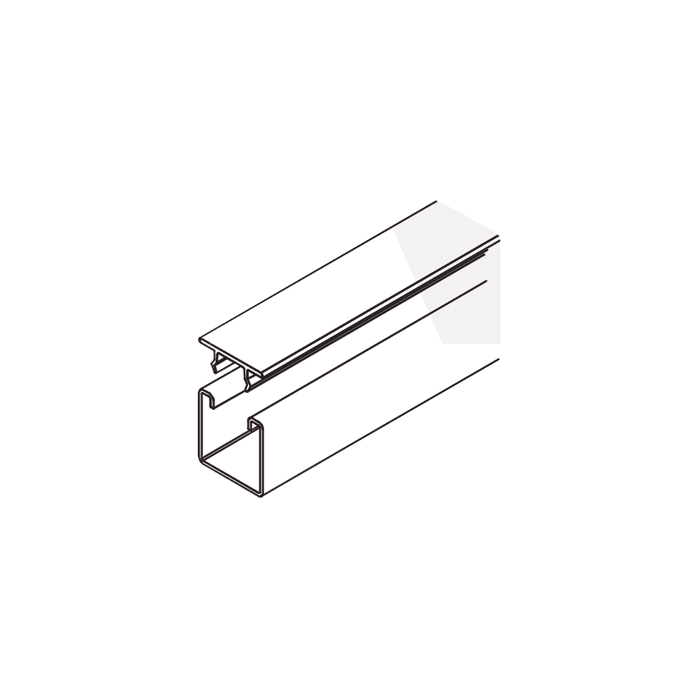 Tope Unicanal Plano para Tornillo de  3/8" ( 9.5 mm ).