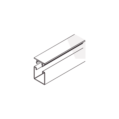 Tope Unicanal Plano para Tornillo de  3/8" ( 9.5 mm ).