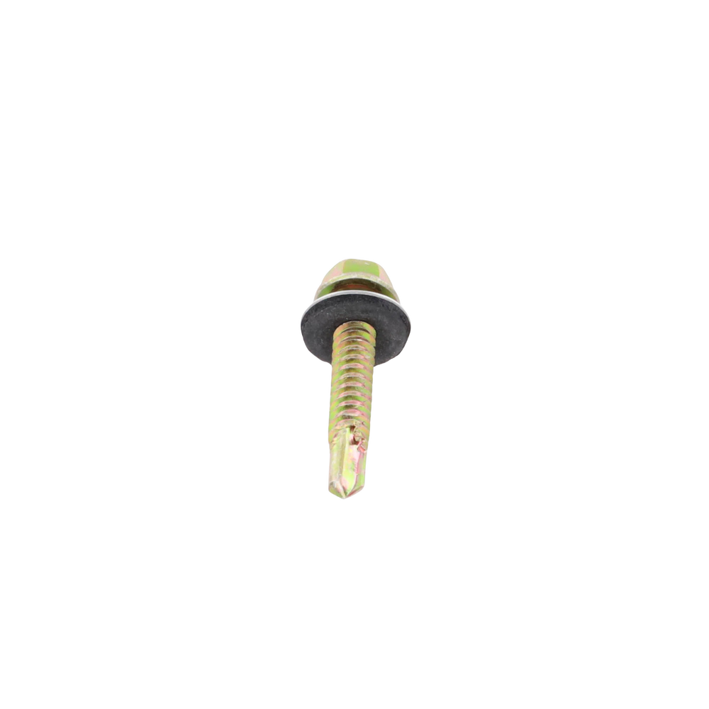 Tornillo Punta Broca Sello Montado 6.5 X 38 mm (1/4" X 1 1/2") Caj. C/100pz.