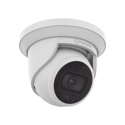 Cámara IP Tipo Flateye con luz blanca Antivandálico 4 Megapíxel / Lente 3 mm / 20M IIluminacion / WDR 120db / IP67 / IK10 / H.265 & WiseStream
