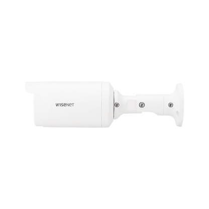 Cámara IP Tipo Bala 4 Megapíxel / Lente 4mm / IR 25M / WDR 120db / IP66 / H.265 & WiseStream / modo pasillo / POE 802.3af