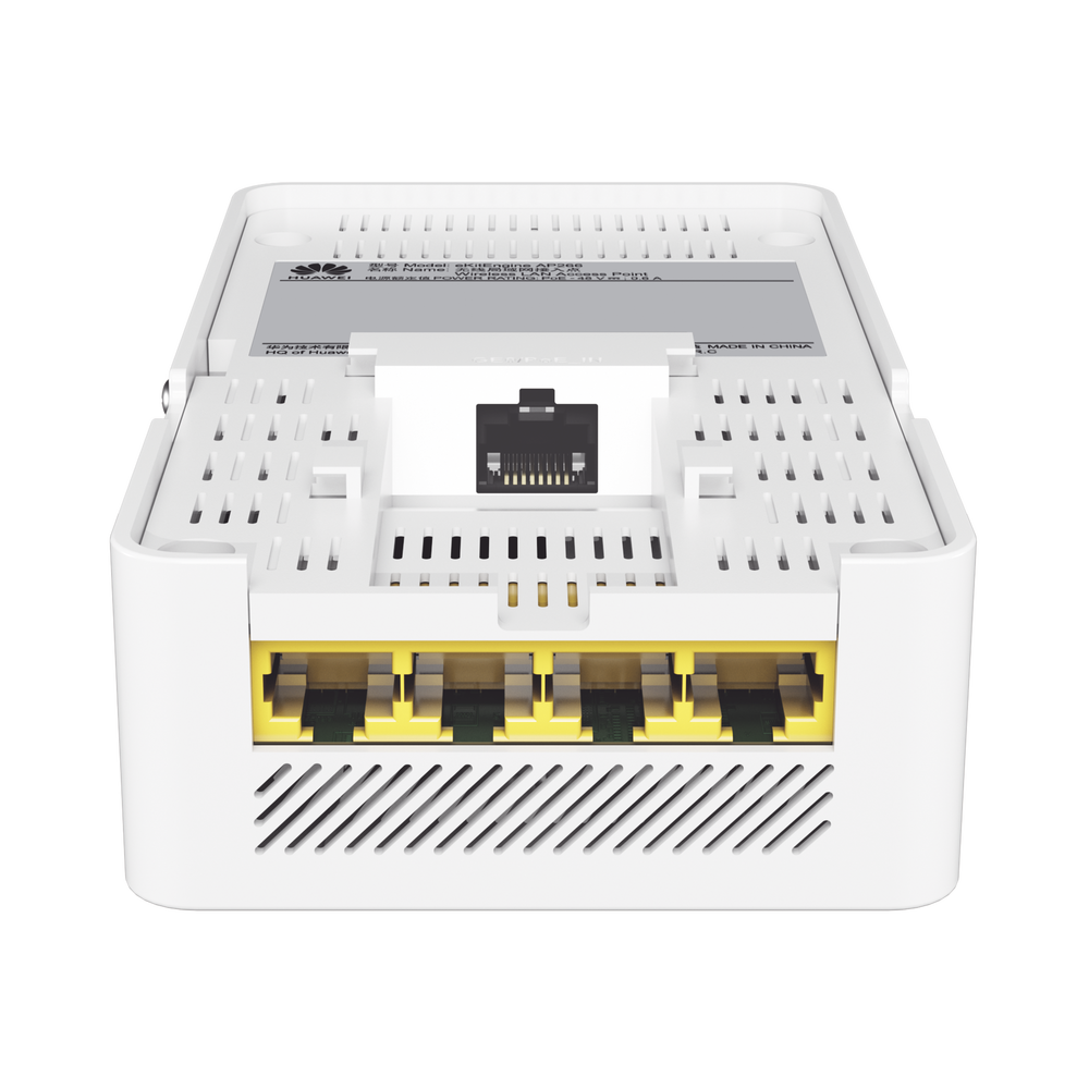 Punto de Acceso eKit Wi-Fi 6 para Pared / Hasta 128 Clientes / 2.9 Gbps / 1 Puerto Gigabit PoE in + 3 Puertos LAN Gigabit + 1 Puerto LAN PoE out / Smart Antenna 20% más cobertura / Libre de Licenciamiento