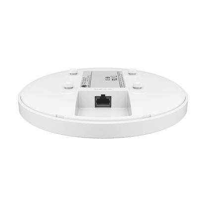 Punto de Acceso eKit Wi-Fi 6 Para techo o pared / Hasta 128 clientes / 2.9 Gbps /MU-MIMO 2x2 / 1 Puerto Gigabit / Smart Antenna 20% más de cobertura / Libre de licenciamiento