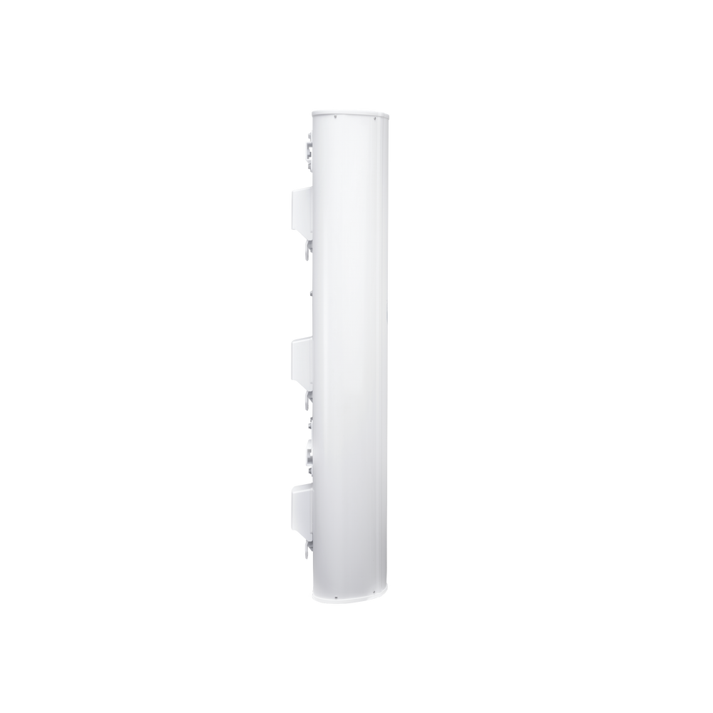 Antena sectorial blindada de 90º de cobertura 5 GHz (5.15 - 5.85 GHz), dividida en 3 bloques de 30º, ideal para alta densidad de suscriptores
