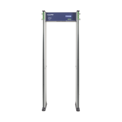 Detector de Metales de 18 zonas/ Uso en Interior/Programación con Control Remoto / Contador de Personas