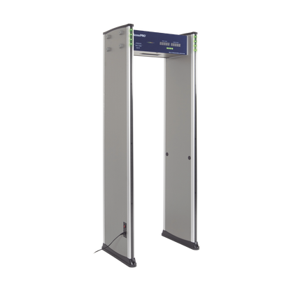 Detector de metales de 6 zonas/ Uso en Interior/ Contador de alarmas y Personas
