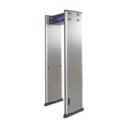 Detector de metales de 6 zonas/ Uso en Interior/ Contador de alarmas y Personas